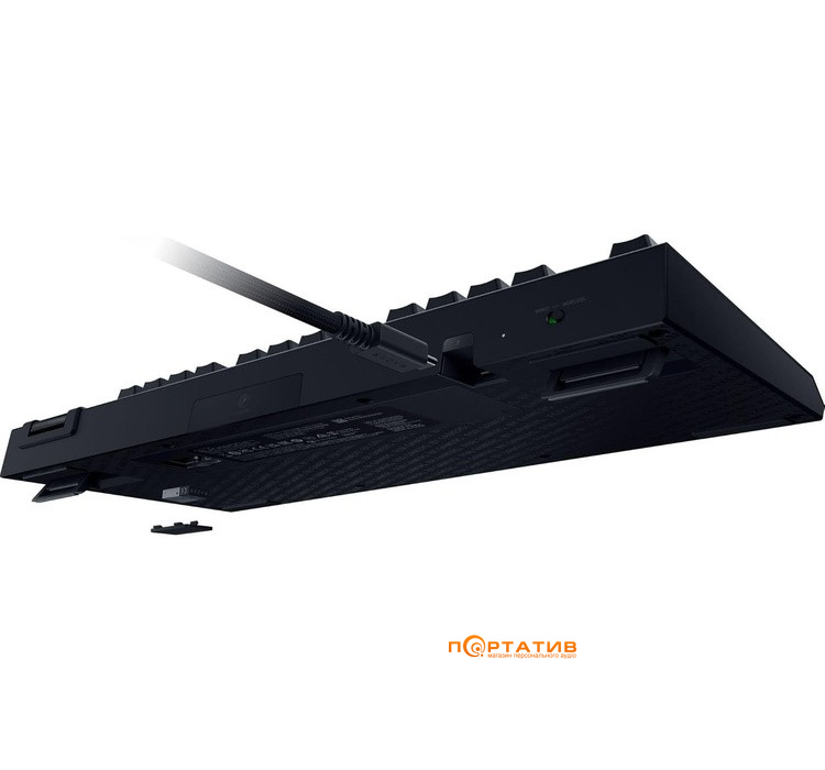 Игровая клавиатура Razer BlackWidow V4 Low-Profile, TKL, Green Switch (RZ03-05450500-R3M1)