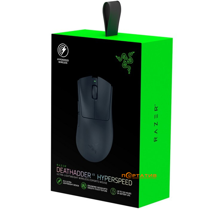 Мышка Razer DeathAdder V3 Hyperspeed (RZ01-05140100-R3G1)