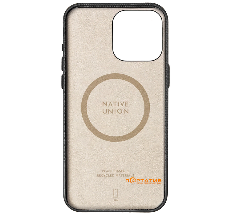 Чохол Native Union (RE) Classic Case Black for iPhone 15 Pro Max (RECLA-BLK-NP23PM)