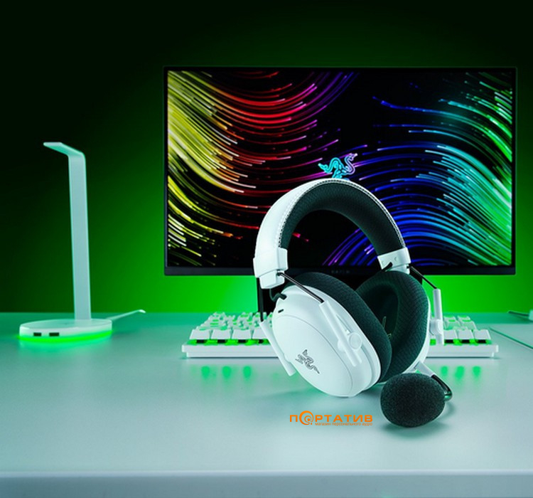 Ігрова гарнітура Razer Blackshark V3 Pro Wireless White (RZ04-05400200-R3M1)