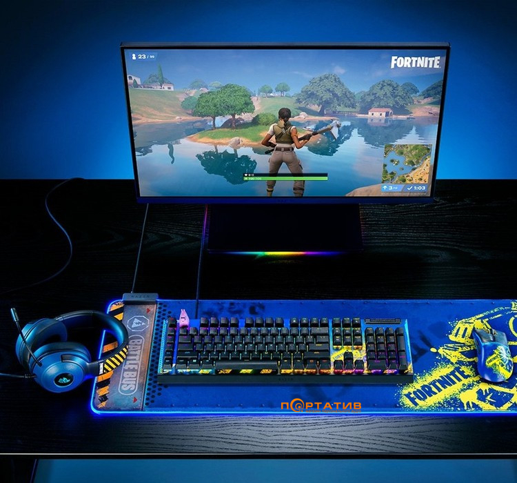 Игровая гарнитура Razer Kraken V3 X FORTNITE (RZ04-03750500-R3M1)