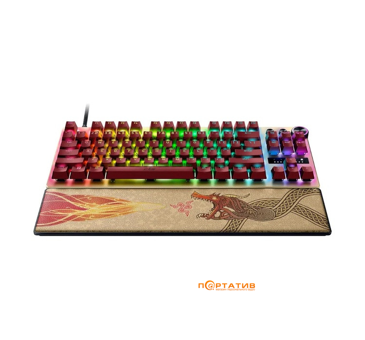 Ігрова клавіатура Razer Huntsman V3 PRO TKL Counter-Strike 2 Ed. (RZ03-04982100-R3M1)
