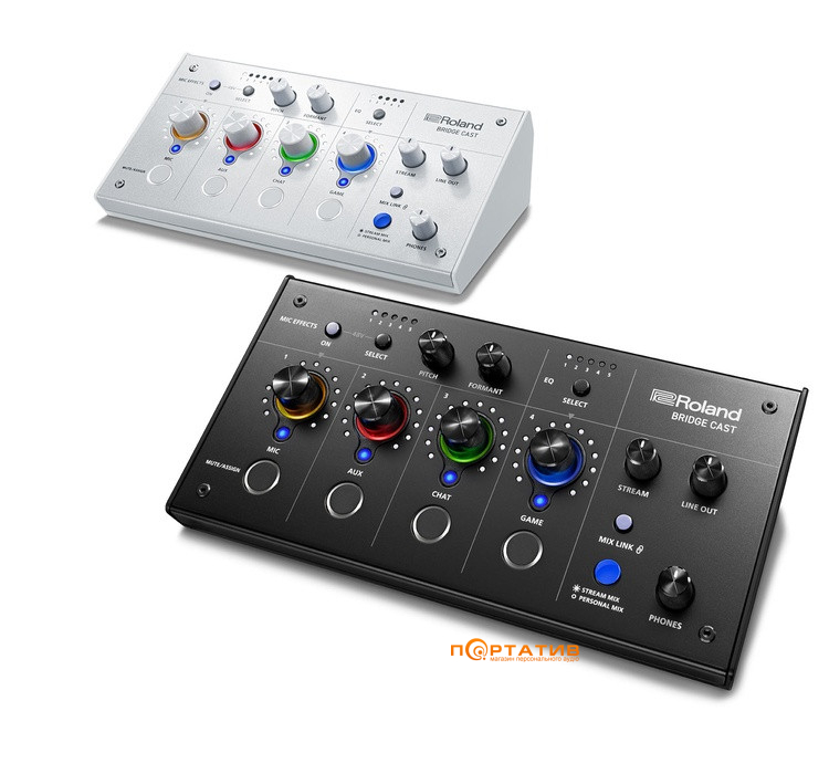 Аудіоінтерфейс Roland Bridge Cast White
