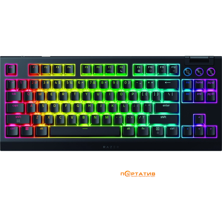Игровая клавиатура Razer BlackWidow V4 TKL Hyperspeed UA (RZ03-05480100-R3M1)