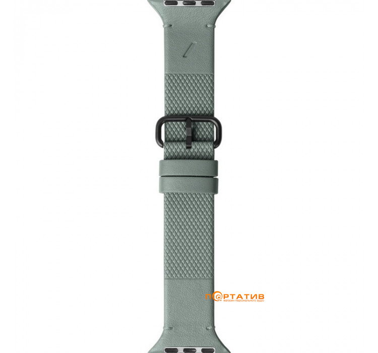 Native Union (RE) Classic Band Slate Green for Apple Watch 49/45/44mm (RESTRAP-AW-L-GRN)