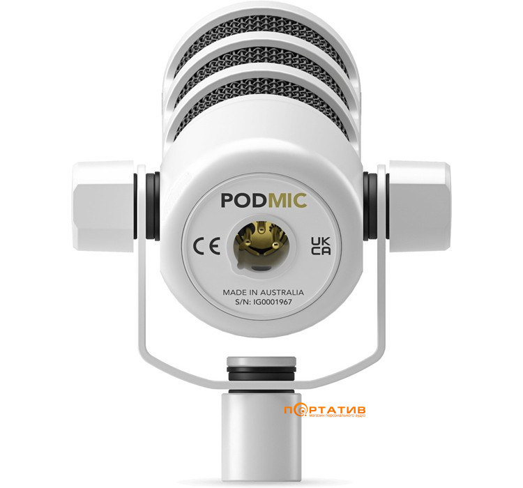Мікрофон RODE PodMic White