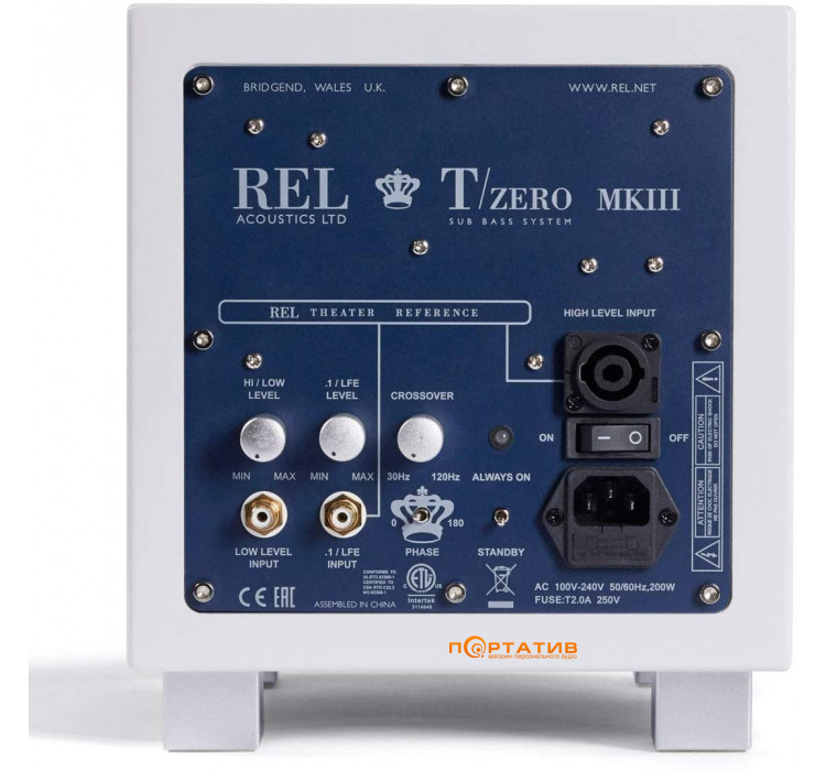 Сабвуфер REL TZero MKIII Piano White