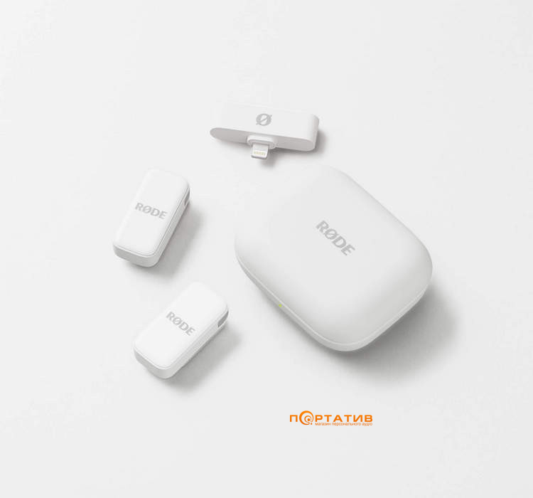 Микрофон RODE Wireless Micro Lightning White