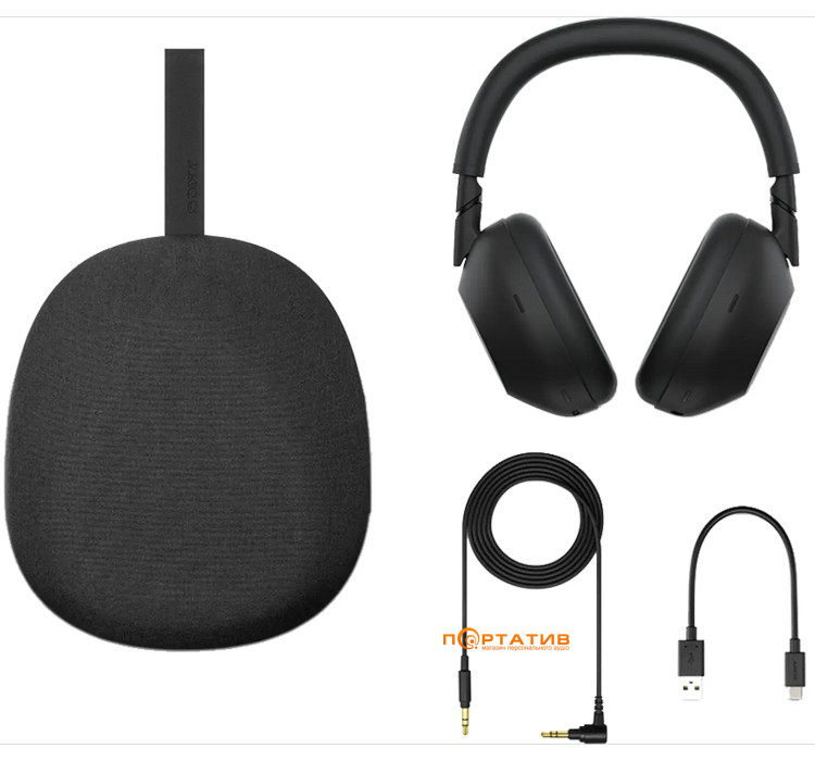 Наушники Sony WH-1000XM6 Black (WH1000XM6B.E)