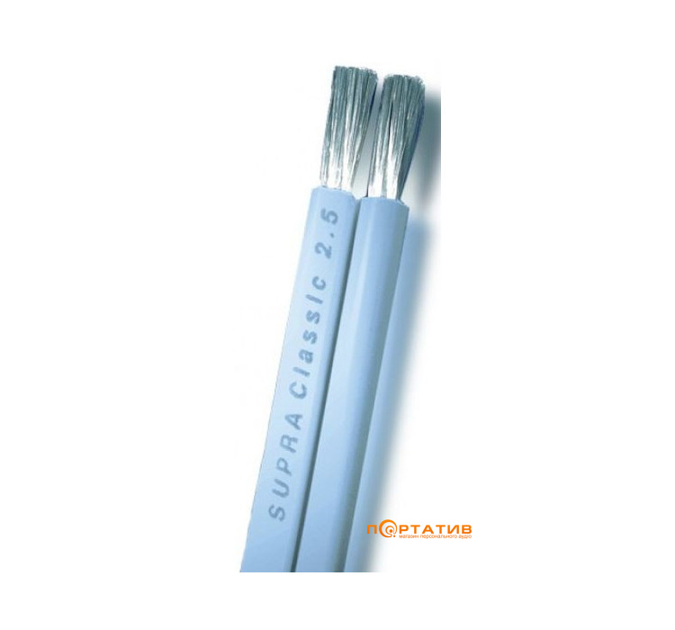 Акустический кабель Supra Classic 2X2.5 Blue B200 (1м) Outlet