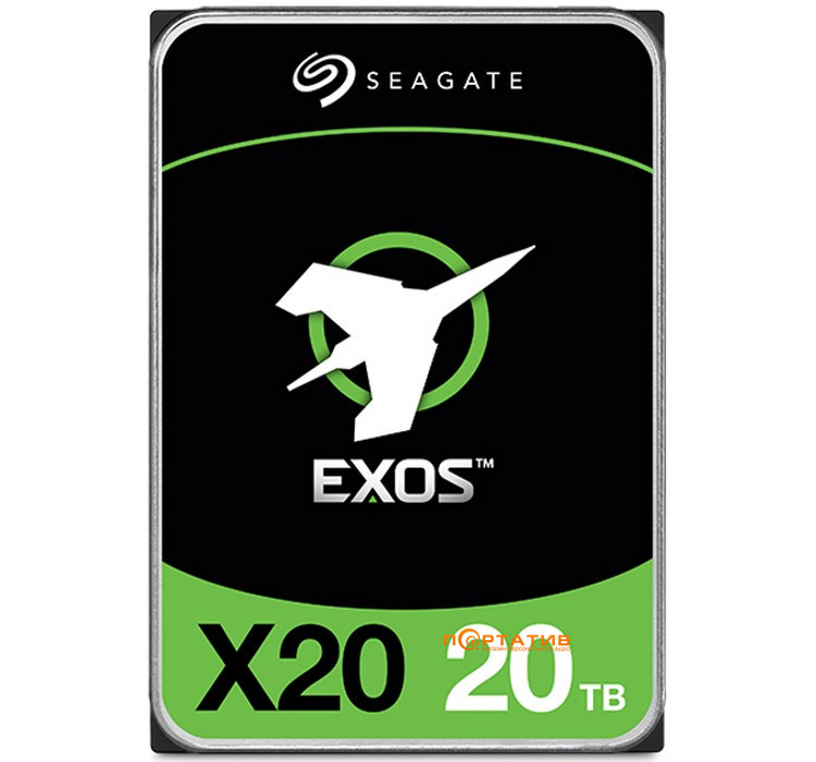 Жорсткий диск Seagate Exos X20 20TB (ST20000NM007D)