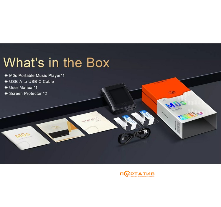 Аудиоплеер Shanling M0s Black