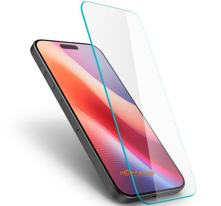 Захисне скло Spigen для Apple iPhone 16 Pro Max Glas, tR SLIM HD 1 Pack (AGL07916)