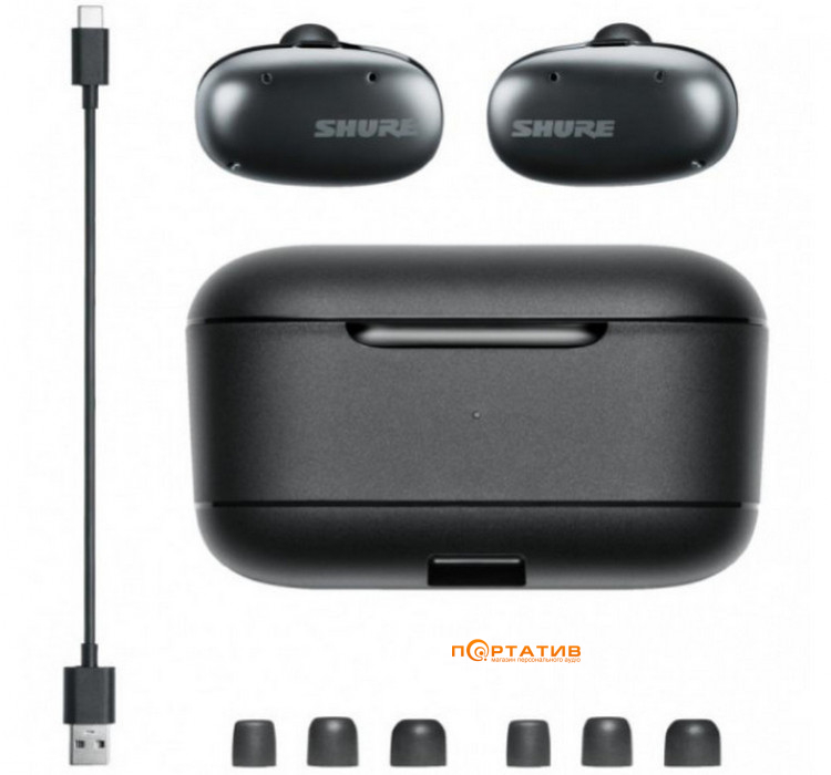 Навушники Shure AONIC Free Graphite
