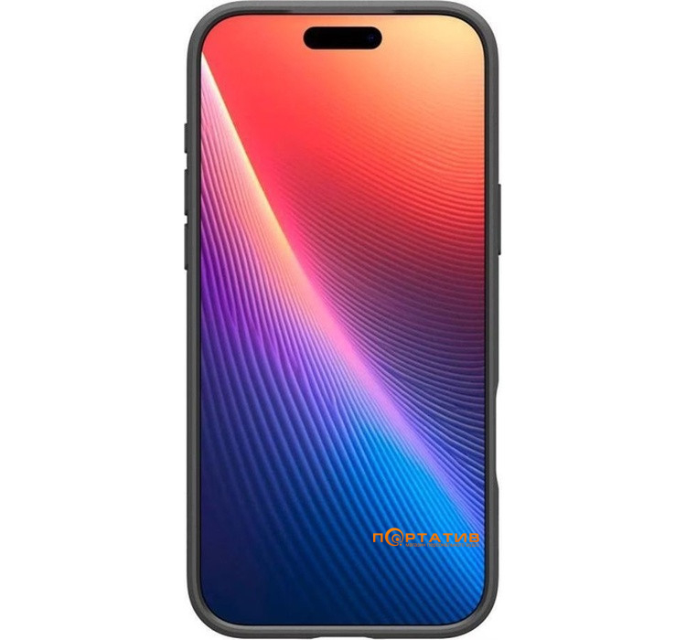 Чехол Spigen iPhone 17 Pro Max, Liquid Air, Matte Black (ACS10265)