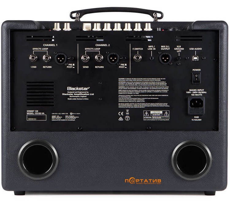 Комбоусилитель Blackstar Sonnet 120 Acoustic Black