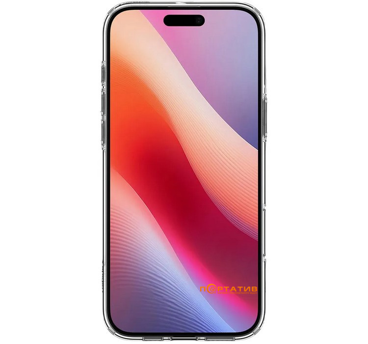 Чехол Spigen для Apple iPhone 16 Pro, Liquid Crystal, Crystal Clear (ACS08112)