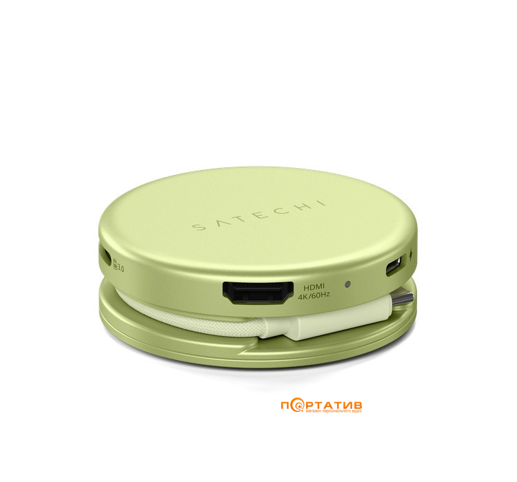 Хаб Satechi OntheGo 5-in-1 USB-C Multiport Citrus (ST-POTG5Y)