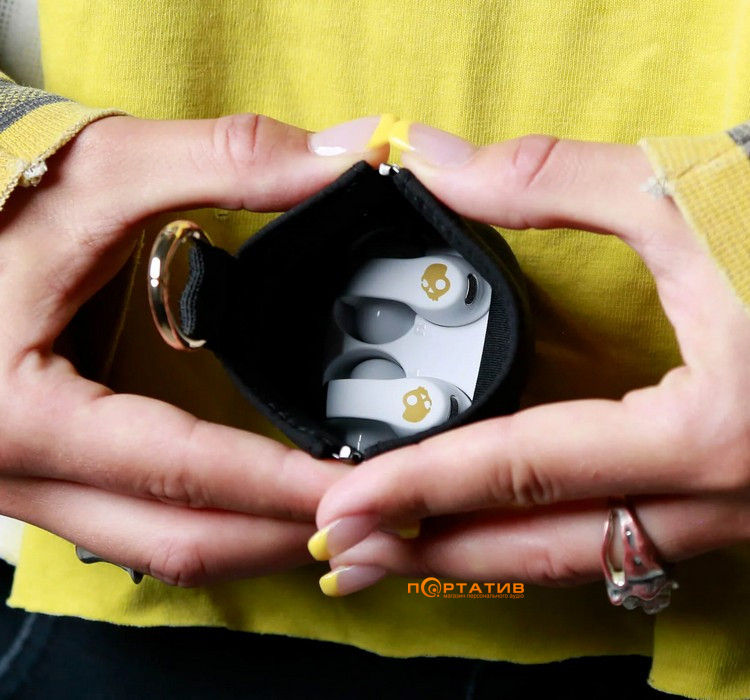 Наушники Skullcandy Push 720 Open Ear Bone/Gold (S4EOW-T022)