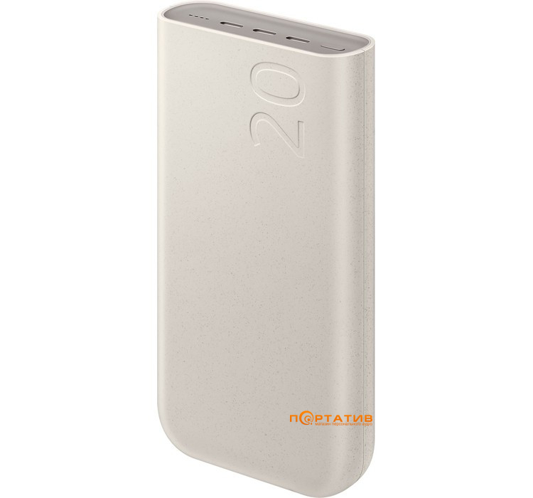 Внешний аккумулятор Samsung Battery Pack 20000mAh 45W Beige (EB-P4520XUEGEU)
