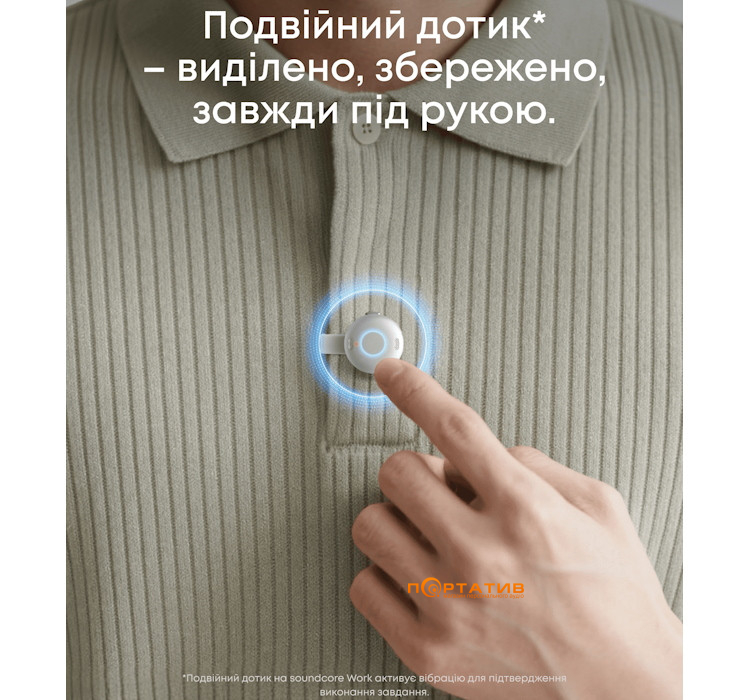 Диктофон Anker SoundCore Work Black (D3200G11)