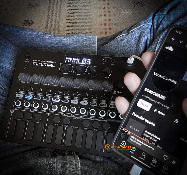 Грувбокс Sonicware deconstruct MINIMAL