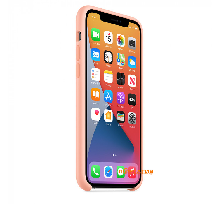 SoftCase iPhone 11 Pro Silicone Case Grapefruit