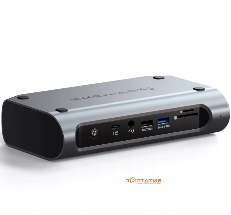 Док-станция Satechi Thunderbolt 4 Multimedia Pro Space Gray (ST-DT4PMM-EU)