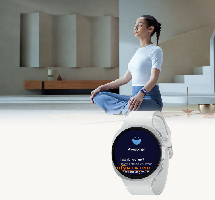 Смарт-часы SAMSUNG Galaxy Watch 8 44mm Silver (SM-L330NZSASEK)