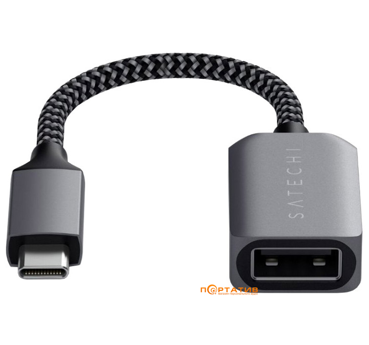 Satechi USB-C to USB 3.0 Adapter Cable Space Gray (ST-UCATCM)
