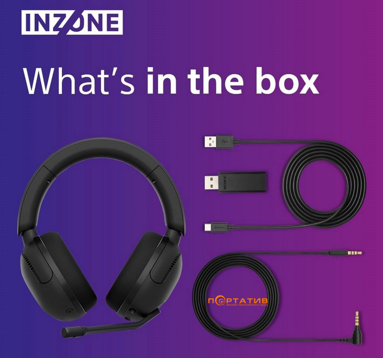 Ігрова гарнітура Sony Inzone H5 Wireless Gaming Black (WHG500B.CE7)