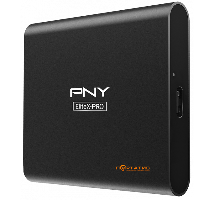 SSD накопичувач PNY EliteX-PRO 1TB USB 3.2 Gen 2x2 Type-C Portable (PSD0CS2260-1TB-RB)