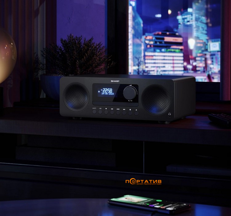 Акустична система Sharp XL-B720D(BK)