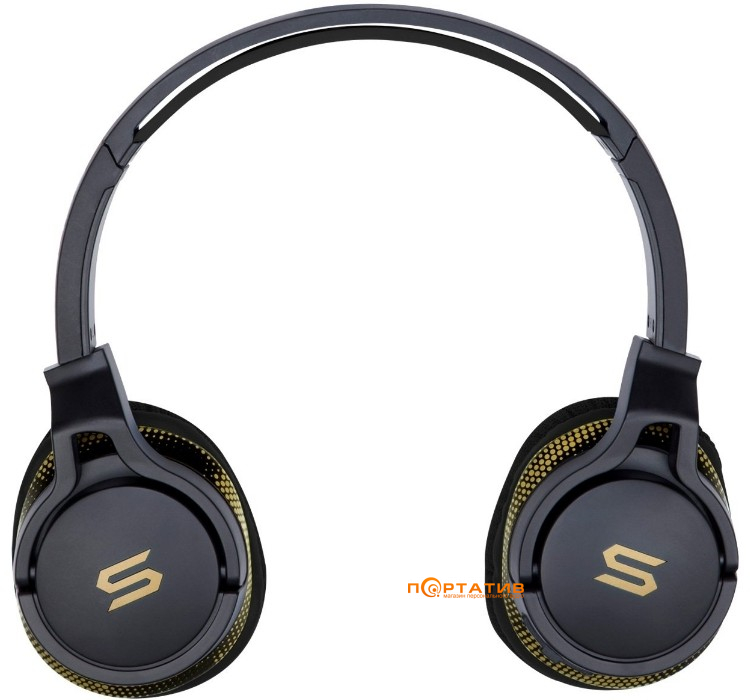 Soul Transform Wireless Over-Ear Sports Bluetooth Headphones Black