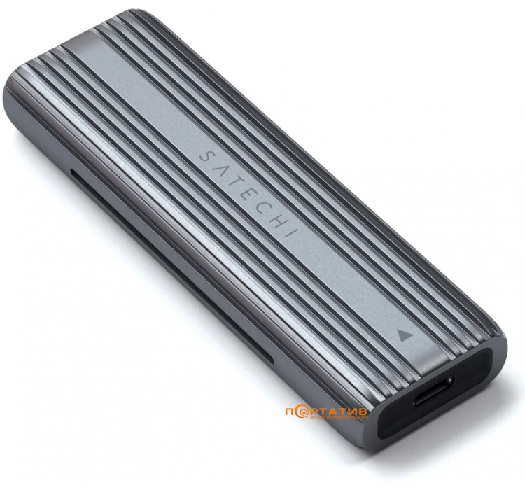 Satechi Aluminum USB-C NVME and SATA SSD Enclosurer Space Gray (ST-UCNSEM)