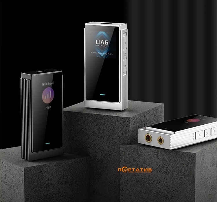 ЦАП із підсилювачем для навушників Shanling UA6 Black