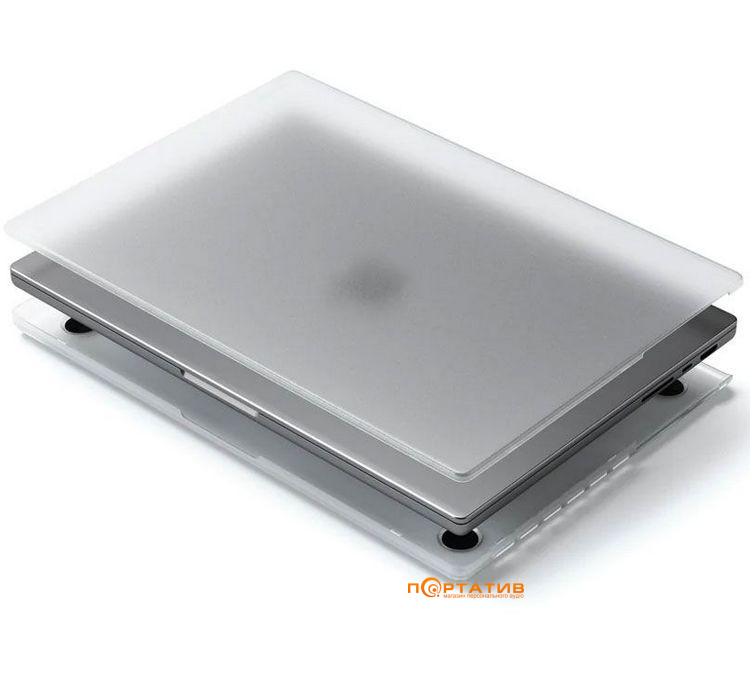 Чохол-накладка Satechi Eco-Hardshell Case Clear for MacBook Pro 14