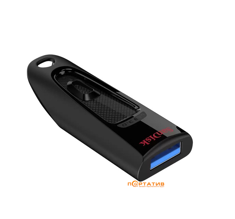 Накопитель SanDisk 64GB Ultra USB3.0 Black (SDCZ48-064G-U46)
