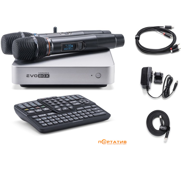 Караоке-система Studio Evolution EVOBOX Plus Silver