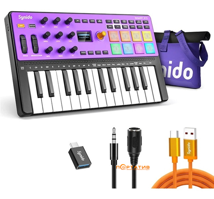 MIDI-клавіатура Synido TempoKEY W25 (SY2200017)