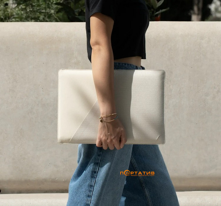 Чохол Native Union Stow Slim Sleeve Case Sandstone for MacBook Pro 14/MacBook Air 13 M2 (STOW-MBS-SAN-14)