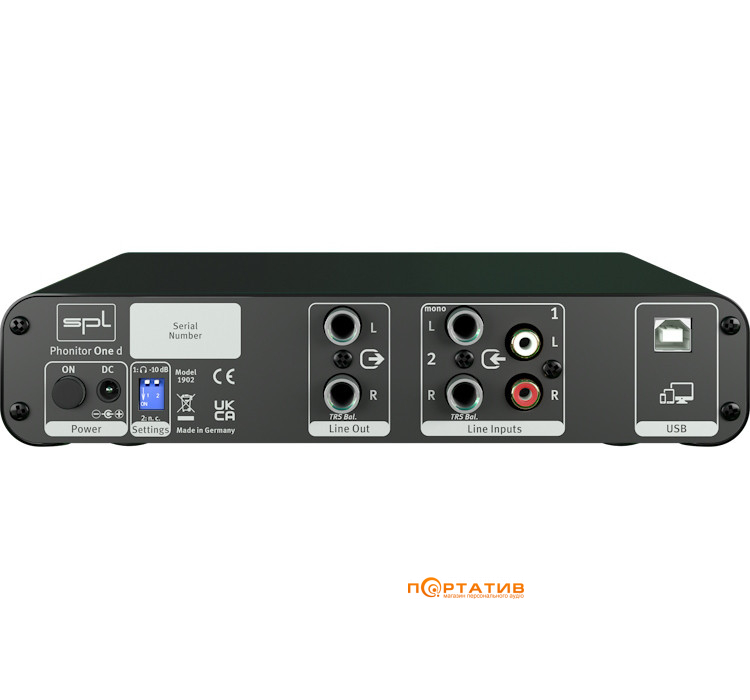 Підсилювач для навушників SPL Phonitor One d