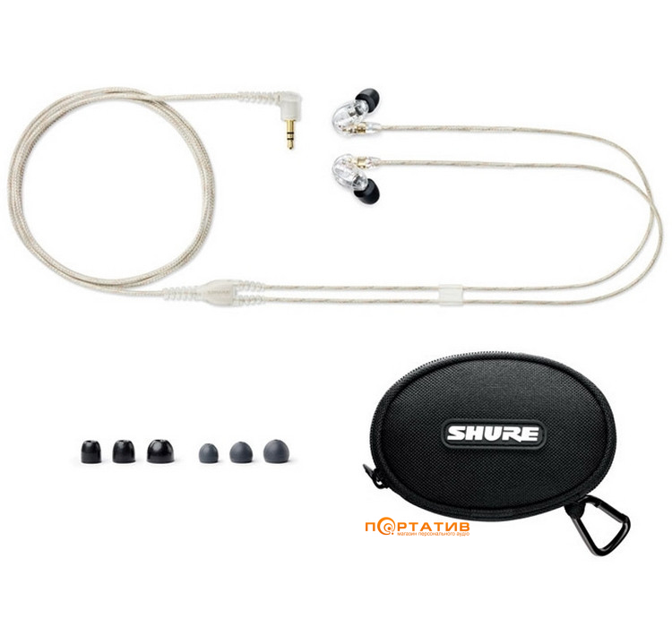 Навушники Shure SE215 Clean (SE215CL)
