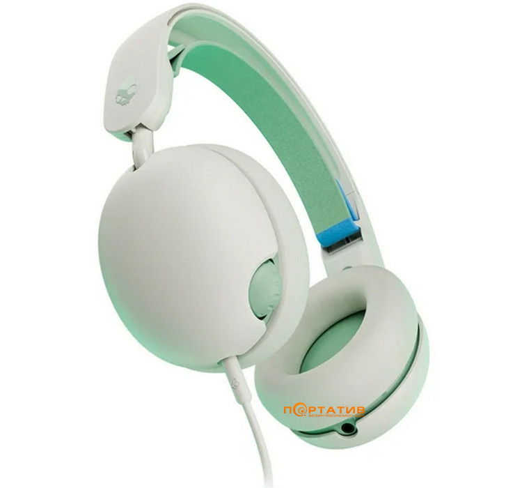 Наушники Skullcandy GROM Kids Bone Seafoam (S6KAY-R952
)