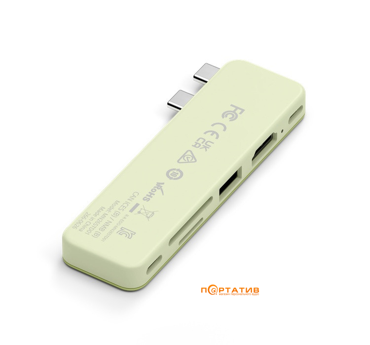 Хаб Satechi USB-C Snap Hub Multiport Citrus (ST-HUSNY)