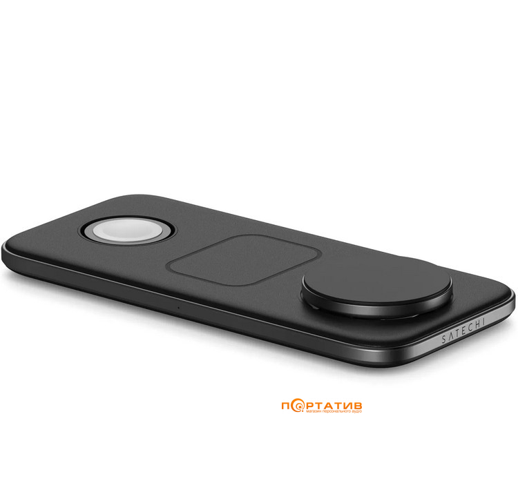 Зарядное устройство Satechi Trio Qi2 Pad Space Grey (ST-QTPM-EA)