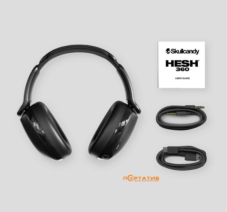 Наушники Skullcandy Hesh 360 True Black (S6HOW-T740)