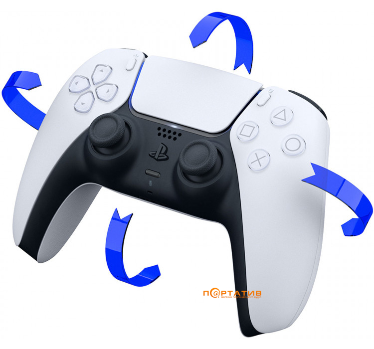 Геймпад бездротовій Sony PlayStation Dualsense White