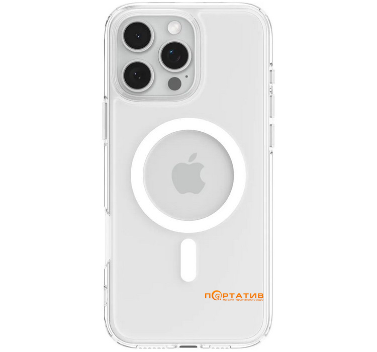 Чехол Spigen для Apple iPhone 16 Pro, Ultra Hybrid MagFit, White (ACS08129)
