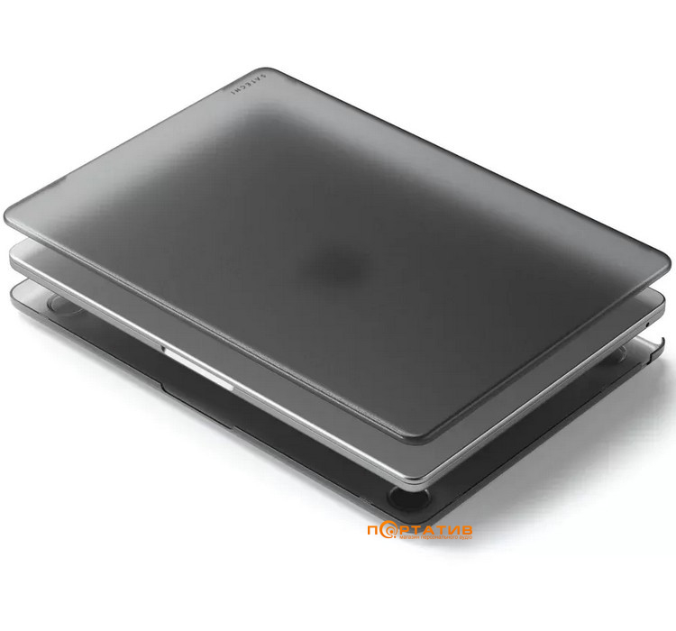 Чехол-накладка Satechi Eco-Hardshell Case Dark for MacBook Air 13.6